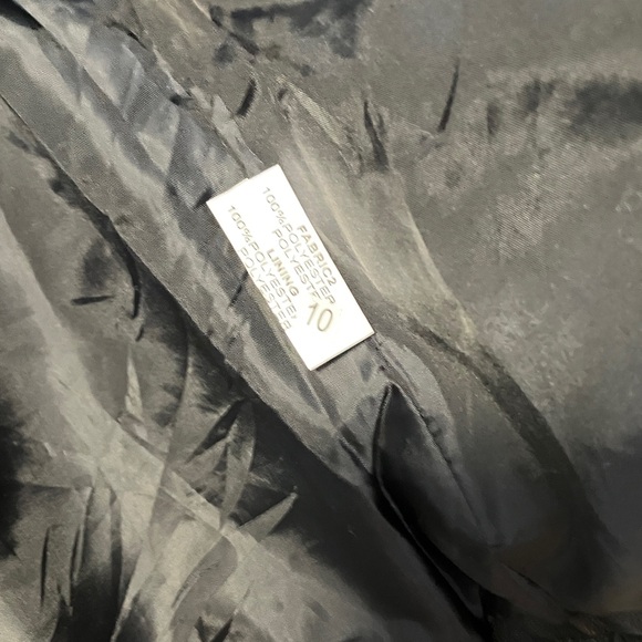 Luxurious Black Faux Fur Faux Leather Women's Jacket - Picture 11 of 13